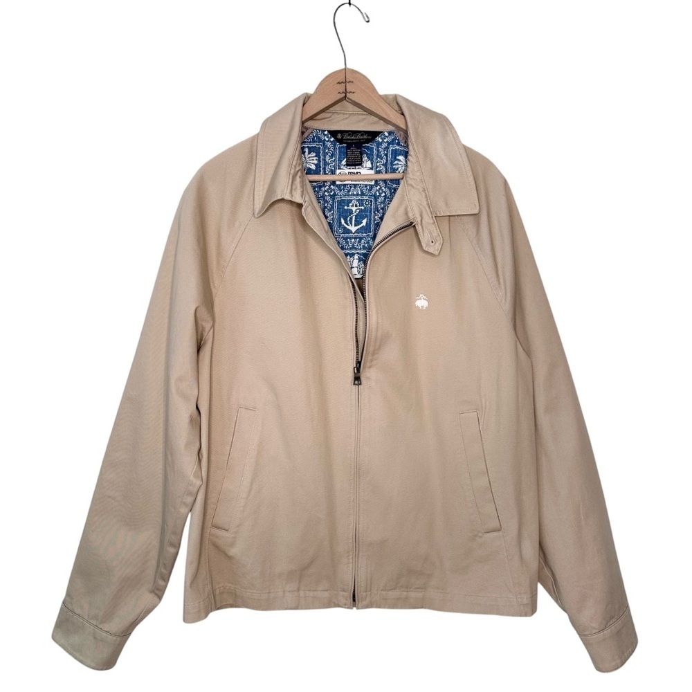 Brooks Brothers Reyn Spooner Men’s Bomber Jacket Size Large